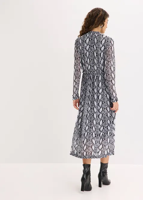 Midikl&auml;nning av mjuk mesh, bonprix