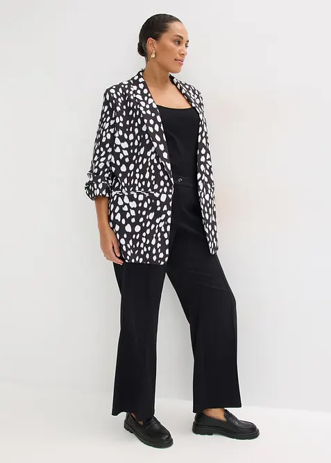 M&ouml;nstrad l&aring;ng kavaj, bonprix