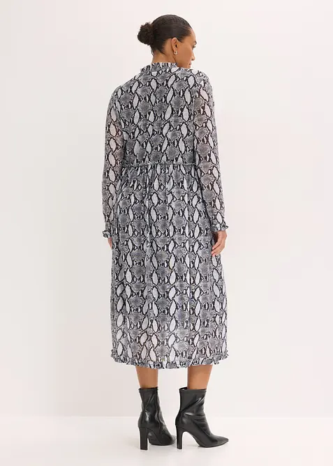 Midikl&auml;nning av mjuk mesh, bonprix