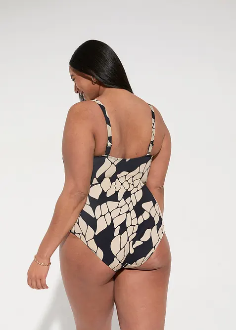 Baddr&auml;kt med V-ringning och l&auml;tt formande effekt, bonprix