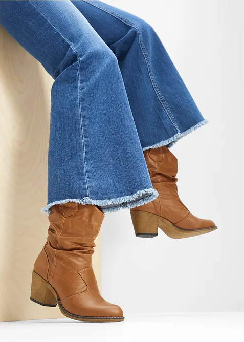 Cowboyst&ouml;vlett med rynkning, bonprix