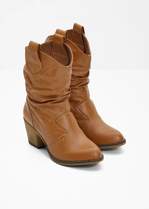 Cowboyst&ouml;vlett med rynkning, bonprix
