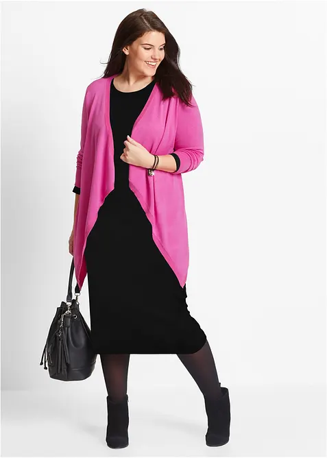 Trik&aring;kl&auml;nning med trekvarts&auml;rm, bonprix