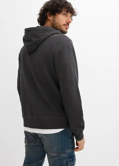 Munkjacka med tv&auml;ttad look, bonprix