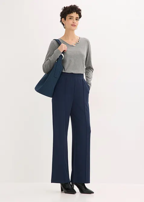 L&aring;ng&auml;rmad topp med &ouml;ljetter, bonprix