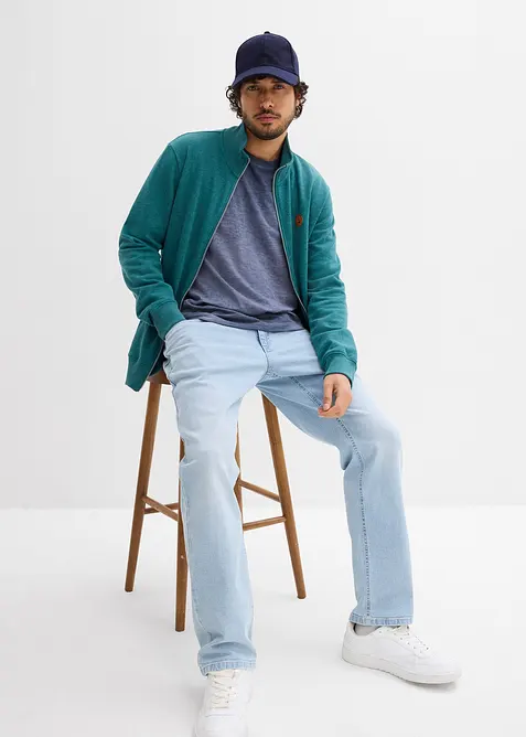 L&aring;ng&auml;rmad T-shirt i ekologisk bomull (2-pack), bonprix