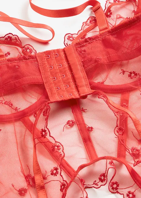 Korsett och tangastringtrosa (2 delar), bonprix