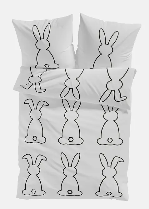 P&aring;slakanset i bomullsblandning, bonprix