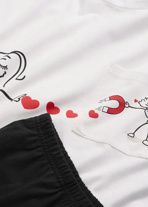 Pyjamas av mjuk bomull, bonprix