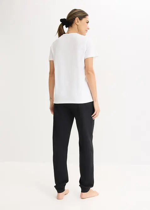 Pyjamas av mjuk bomull, bonprix