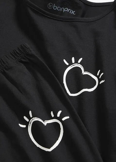 Pyjamas av mjuk bomull, bonprix