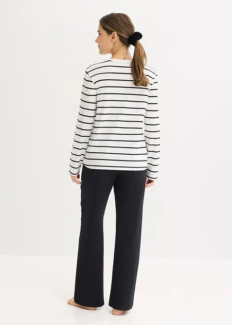 Pyjamas i bomull, bonprix