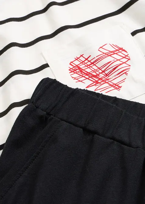 Pyjamas i bomull, bonprix