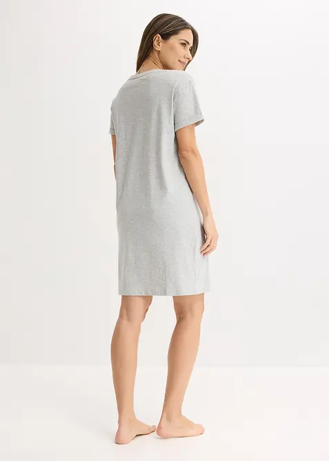 Nattlinne i bomull (2-pack), bonprix