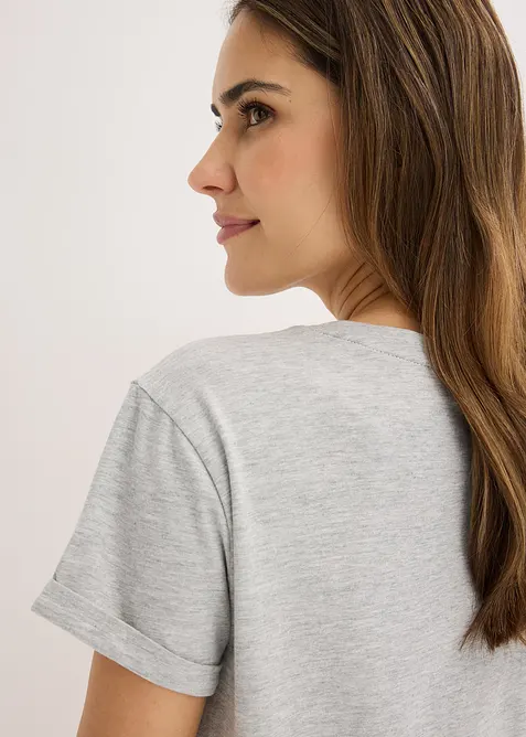 Nattlinne i bomull (2-pack), bonprix