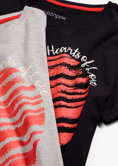 Nattlinne i bomull (2-pack), bonprix