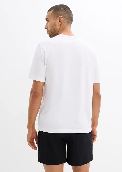 Kort pyjamas i bomull, bonprix