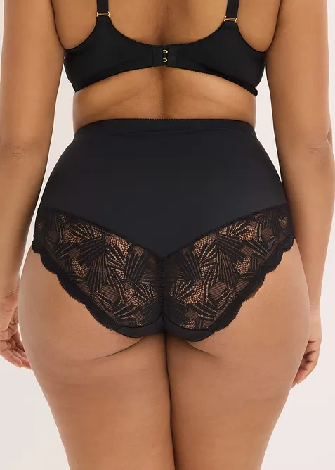 Shaping-trosa med medelh&ouml;g formkraft och spets, bonprix