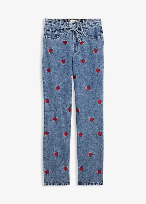 Loose Straight Jeans High Waist, bonprix