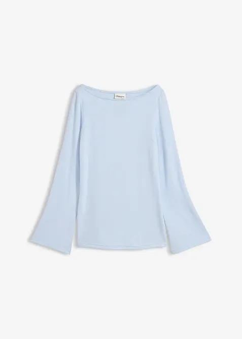 L&aring;ng&auml;rmad topp av viskosmix, bonprix