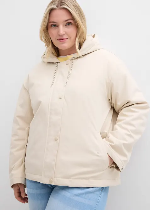 Vattenavvisande funktionsjacka med l&auml;tt vaddering, bonprix