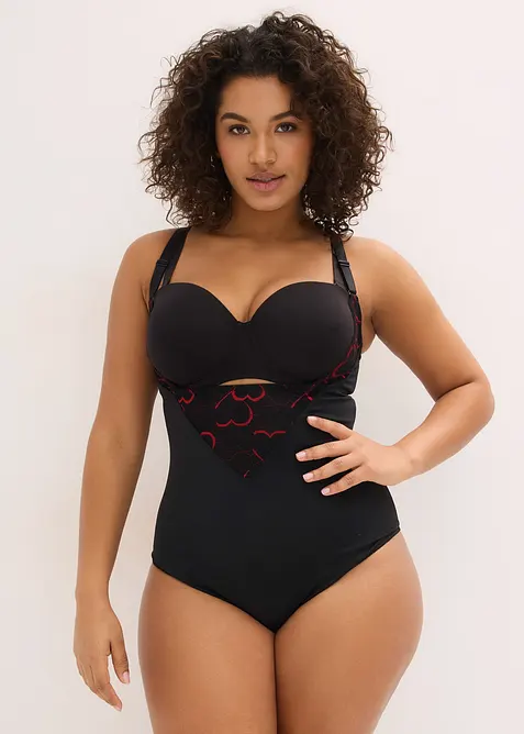 Body med spets och l&auml;tt formande effekt, bonprix