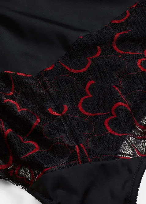 Body med spets och l&auml;tt formande effekt, bonprix