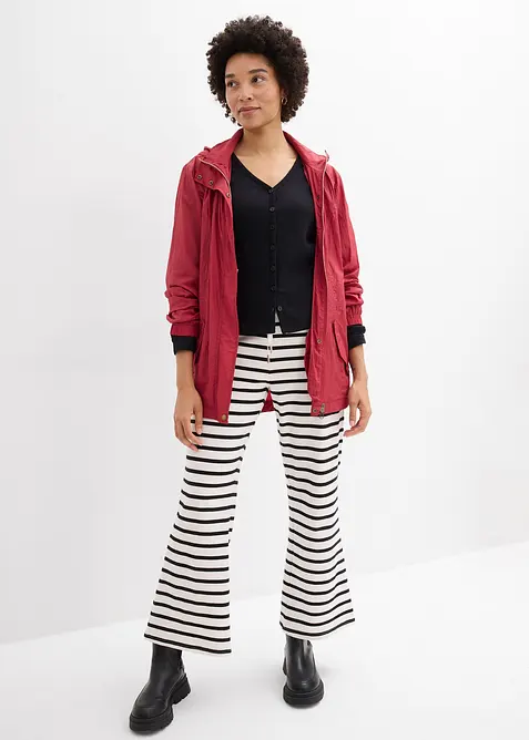 Cardigan i stabil jersey av ekologisk bomull, bonprix