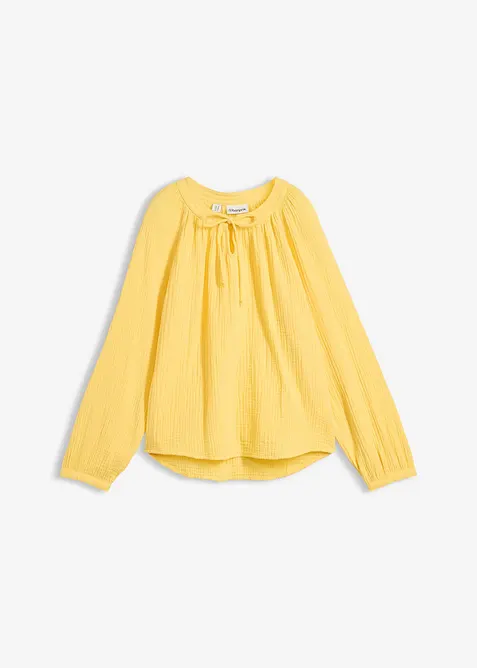 Blustopp av mjuk muslin, bonprix