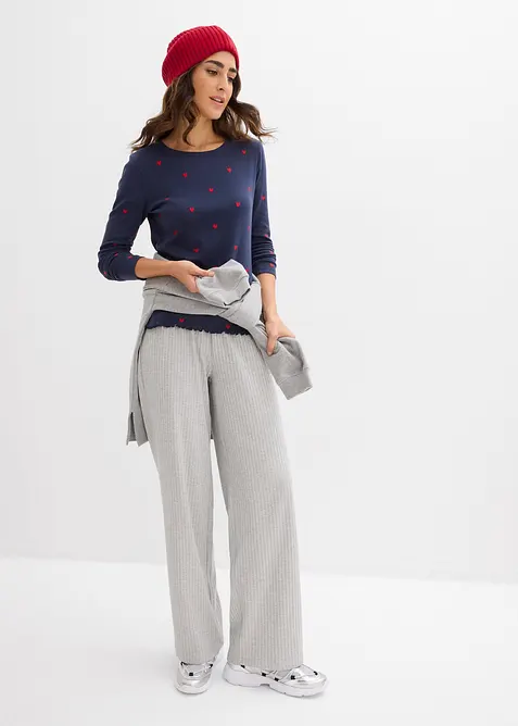 L&aring;ng&auml;rmad topp, bonprix