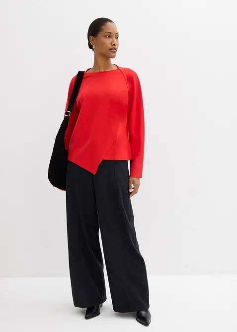 L&aring;ng&auml;rmad topp i ekologisk bomull, bonprix