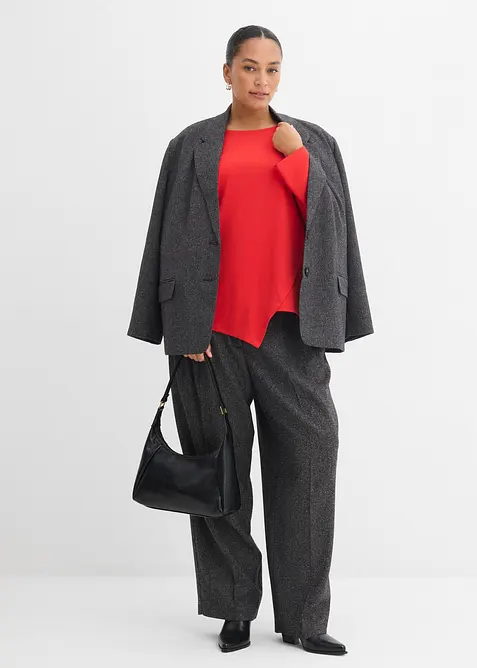 L&aring;ng&auml;rmad topp i ekologisk bomull, bonprix