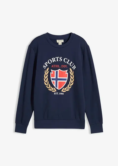 Sweatshirt i bomull, bonprix