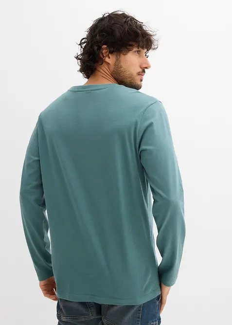 L&aring;ng&auml;rmad T-shirt i bomull, bonprix