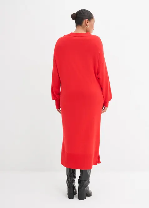 Ledig, mellanl&aring;ng kl&auml;nning i viskosmix, bonprix