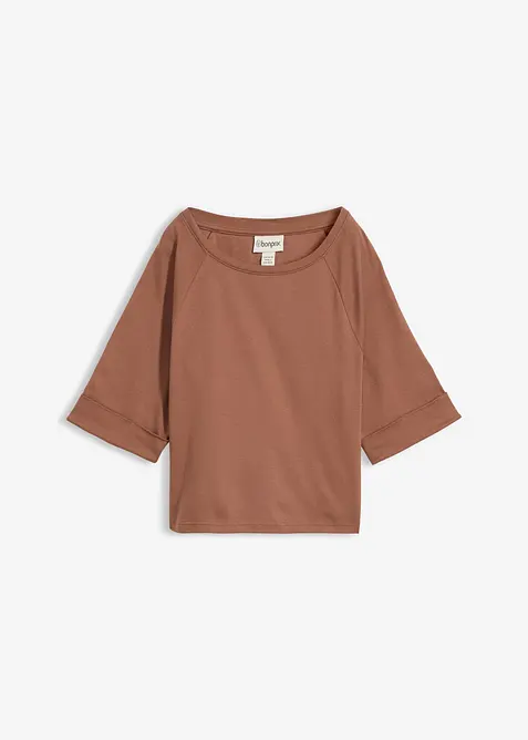 Raglantopp av stabil, ekologisk bomull, bonprix