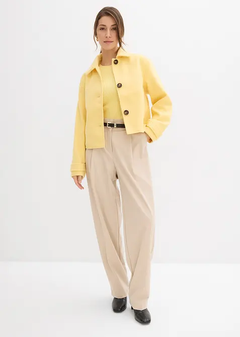 Jacka i yllelook, bonprix