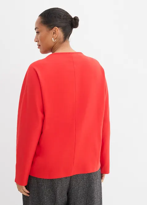 L&aring;ng&auml;rmad topp i ekologisk bomull, bonprix