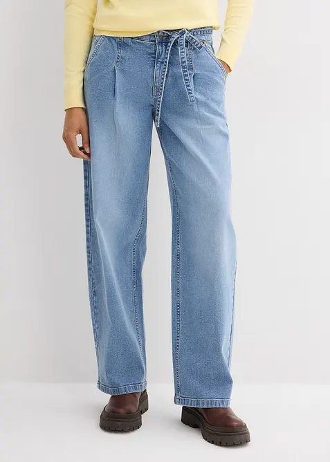 Barrel Jeans Mid Waist, bonprix