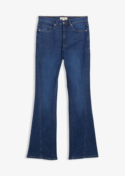 Bootcut-jeans med High Waist, bonprix