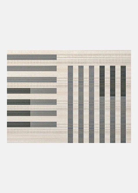 D&ouml;rrmatta med grafiskt m&ouml;nster, t&aring;l att tv&auml;ttas, bonprix