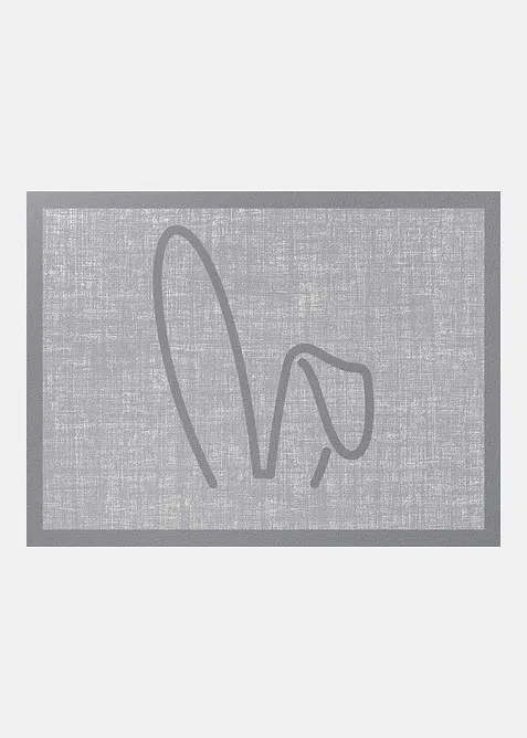 D&ouml;rrmatta med p&aring;skmotiv, t&aring;l att tv&auml;ttas, bonprix