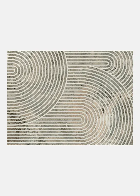 D&ouml;rrmatta med grafiskt m&ouml;nster, t&aring;l att tv&auml;ttas, bonprix