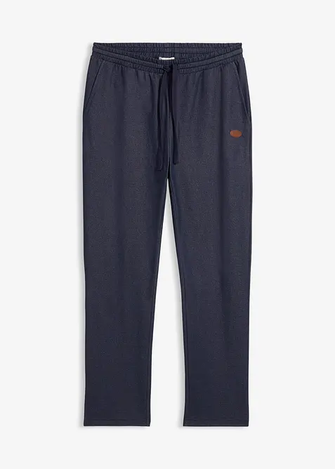 Joggingbyxa med denimlook, bonprix