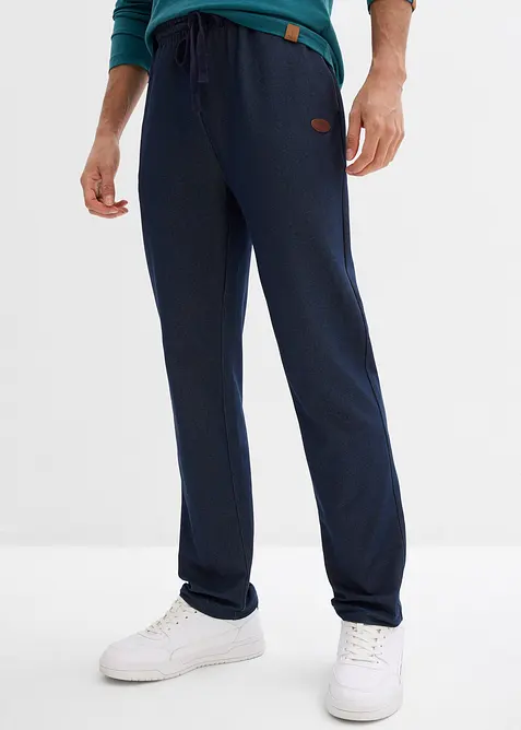 Joggingbyxa med denimlook, bonprix