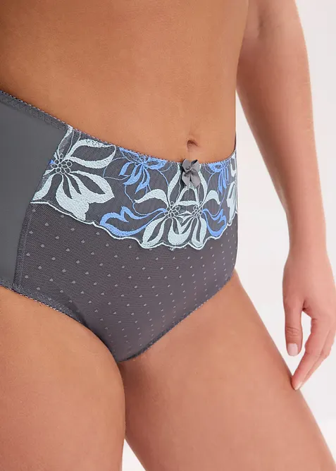 Formande trosa med s&ouml;tt broderi, bonprix