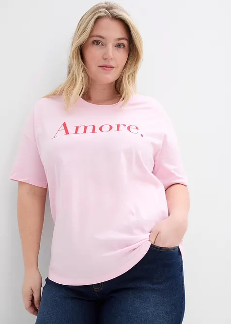 T-shirt i ekologisk bomull, bonprix