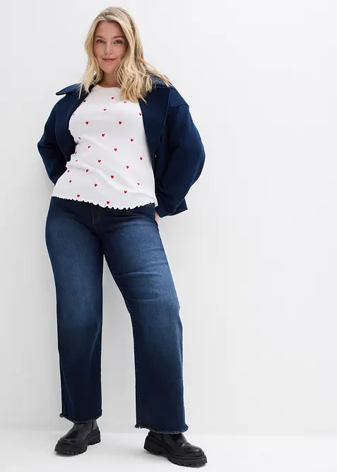 L&aring;ng&auml;rmad topp, bonprix