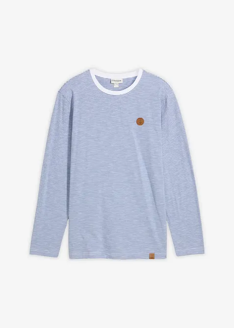 L&aring;ng&auml;rmad T-shirt i ren ekologisk bomull, bonprix