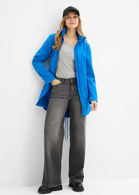 Vattenavvisande softshellparkas, bonprix